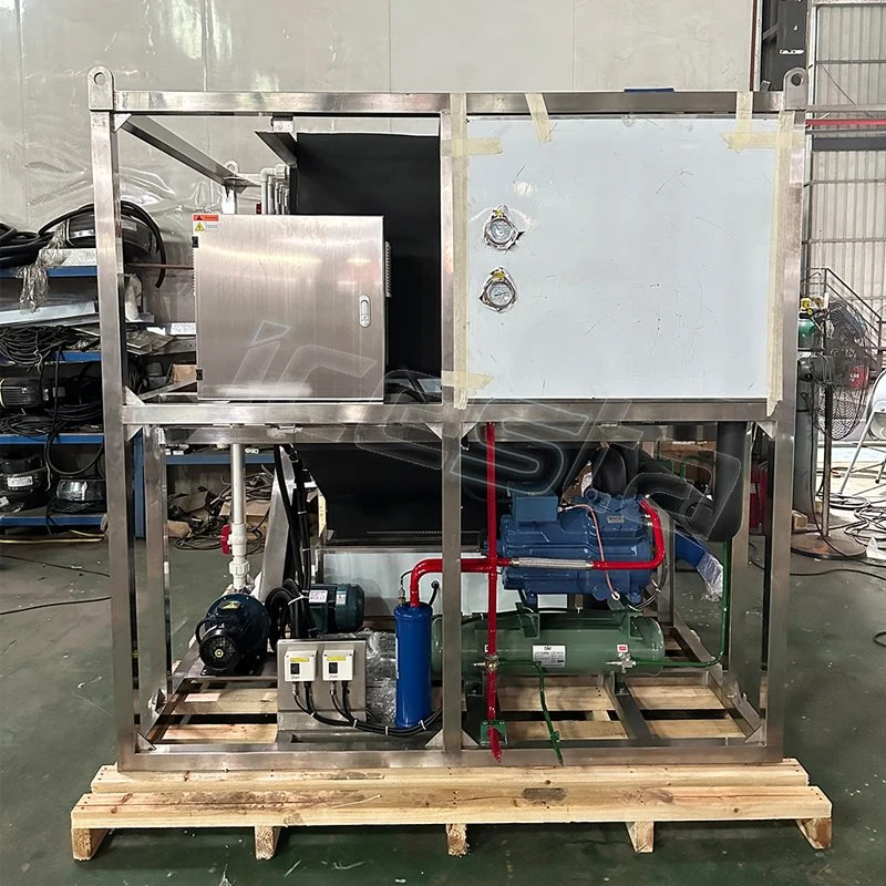 Icesta Customized Automatic Energy-Saving High-Productivity Long Service Life 1ton Plate Ice Machine