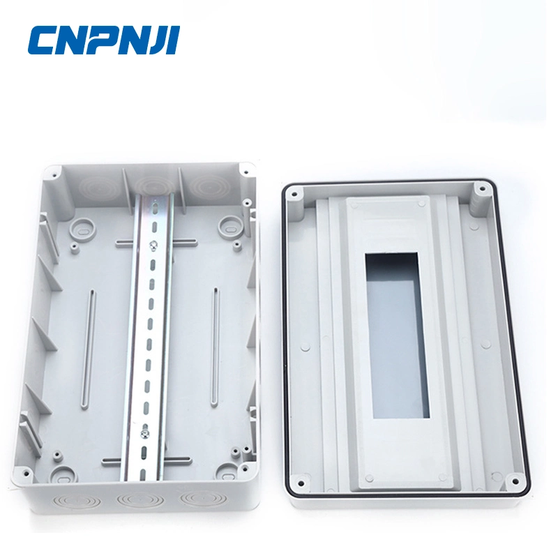 Cnpnji Ht Series Power Single Phase Plastic Enclosure Electrical Distribution Box 4/8/12/18/24 Ways Waterproof IP66