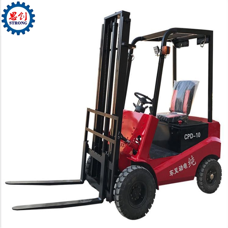 China Mini Electric Forklift 1 Ton 1.5 Ton Battery Operated Stacker Trucks