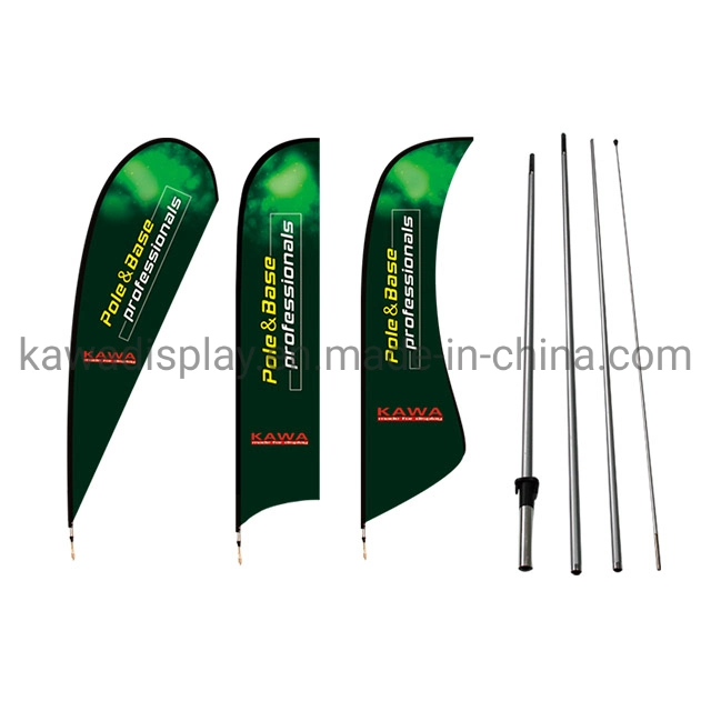 Cheap Customized Swooper Banner with Different Stand Display for Sporting Evernt or Exhibition Booth