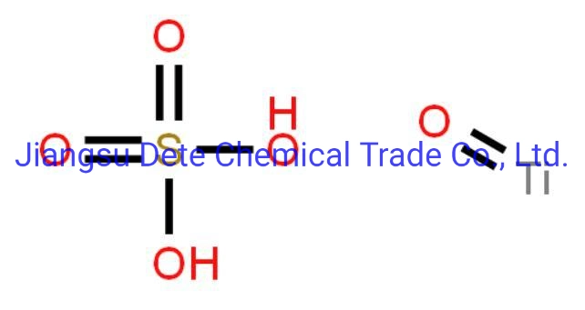 Le titane Oxysulfate CAS 13825-74-6 utilisé comme agent réducteur et l'agent colorant à la décoloration