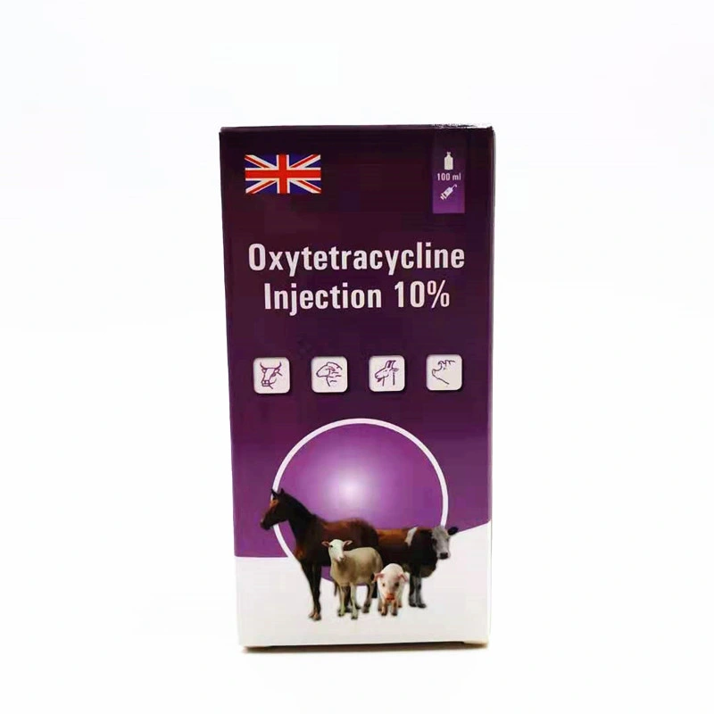 Veterinary Medicine Oxytetracycline Injection for Animal Use 100ml with Good Quality