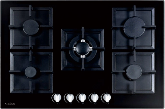 5 Burner Kitchen Home Gas Stove