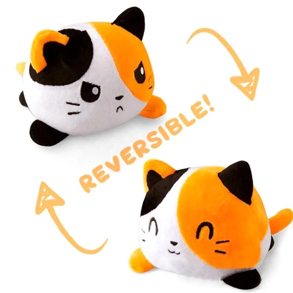 Puch Toy Reversible Flip Plush Animal Stuffed Toy Soft Animal Home Accessories Cute Animal Doll Children Gifts Baby Companio