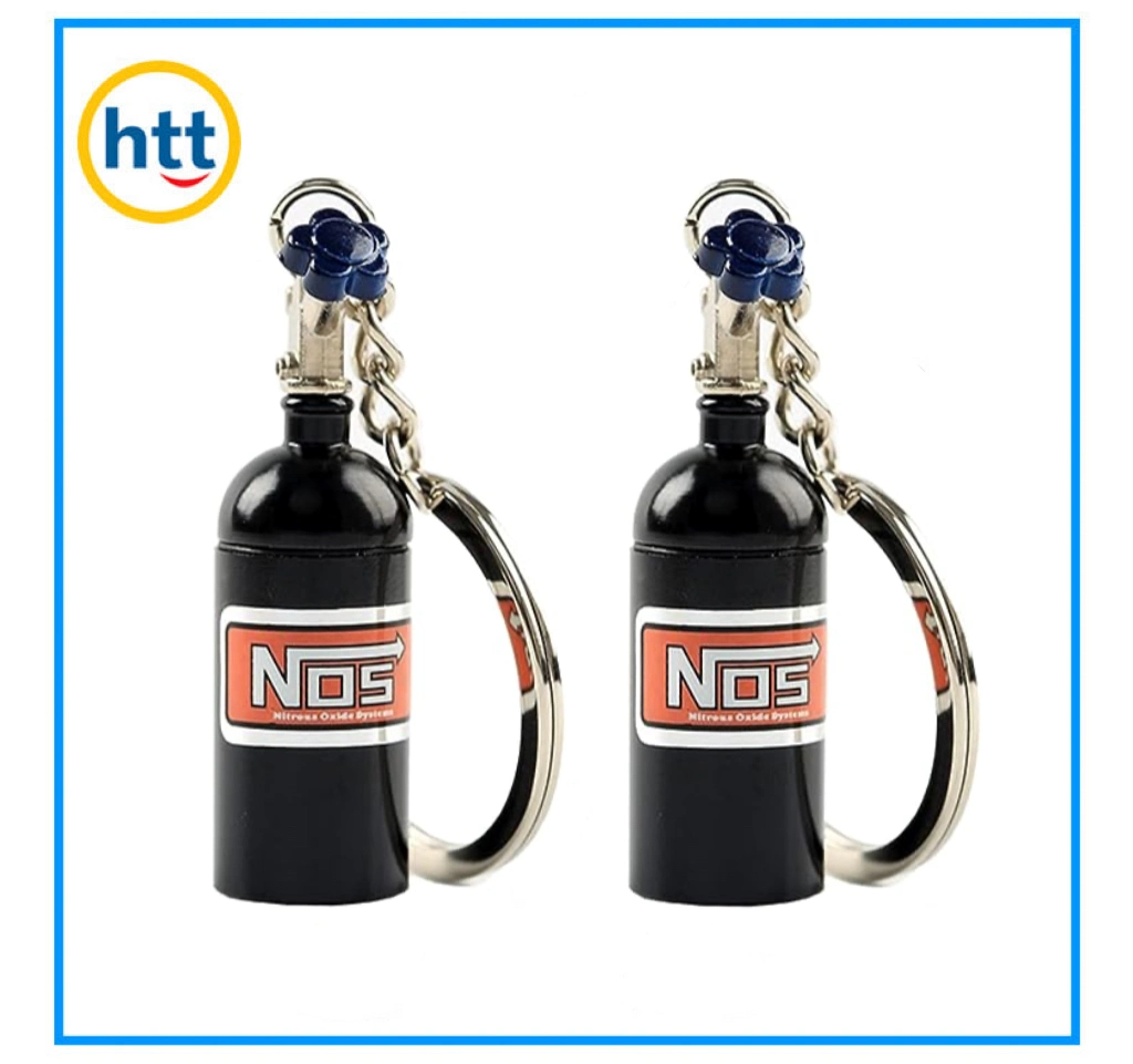 Mini Nitrous Oxide Bottle Keyring Keyfob Keychain Factory