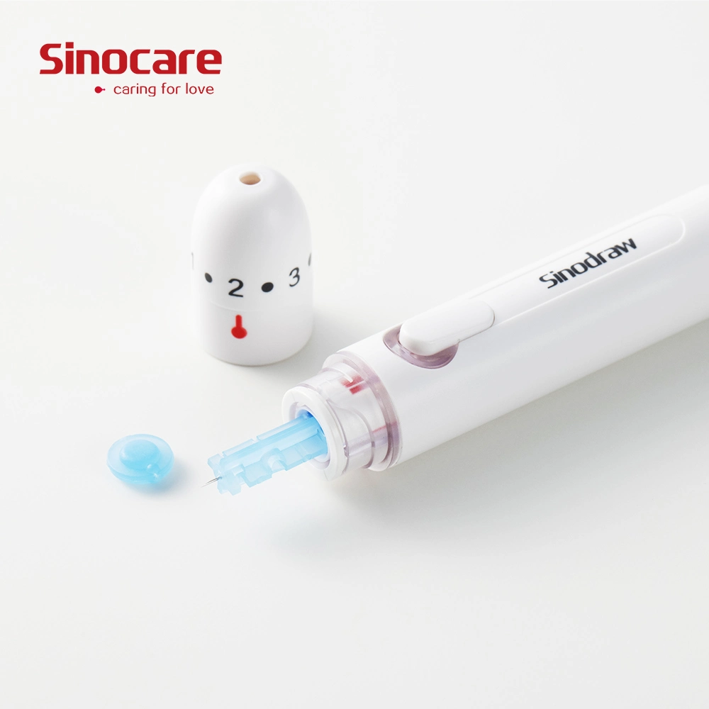 Sinocare Automatic Medical Blood Lancet Pen and Lancing Device for Diabetic Use