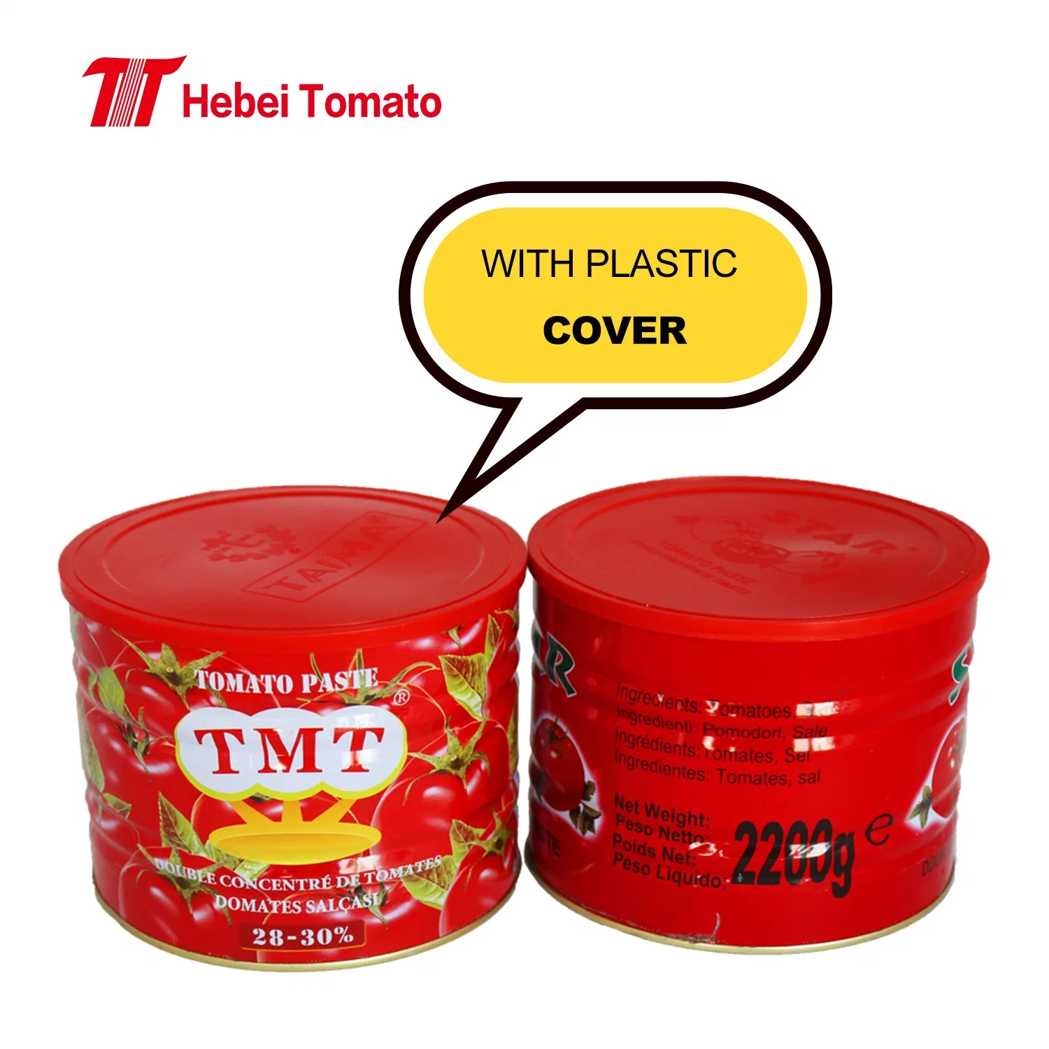 Amazon Hot Sale High Quality Double Concentrated Tomato Paste 70g, 210g, 400g, 2200g for Africa