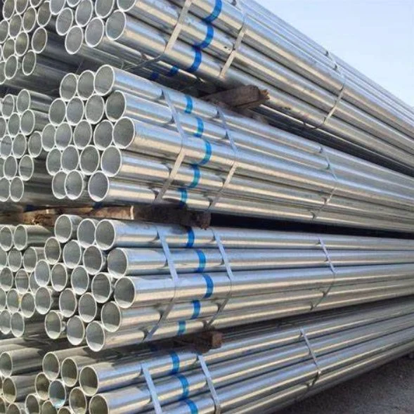 Q195 Q235 Zinc Coated Round Hollow Section Galvanized Steel Pipe for Greenhouse Frame