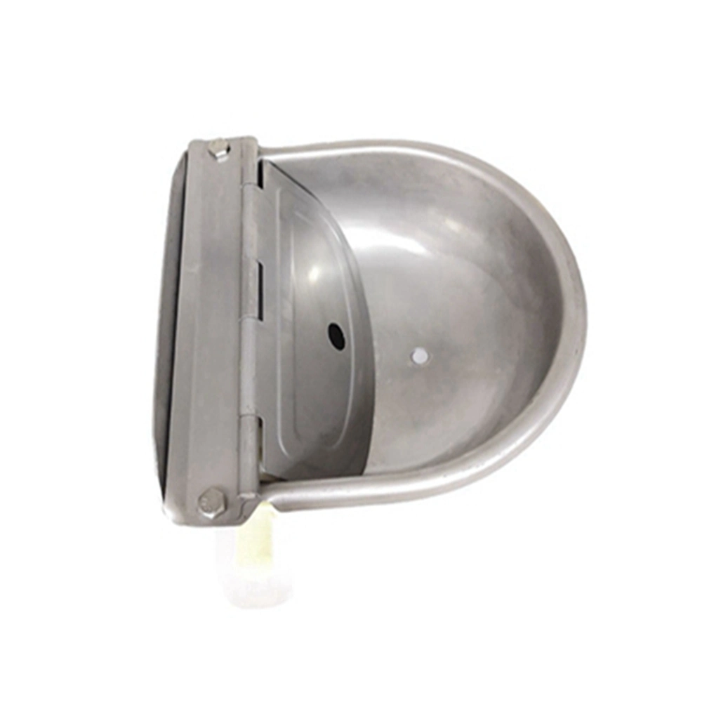 Water Trough with Valve Covering Made of Rust -Free Stainless Steel Especially for Cattle and Horses