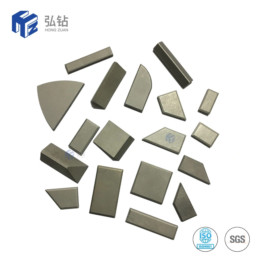 مثلثات Tungsten Carbide ألواح حلية السرير الشوك القطع الزراعية البلى