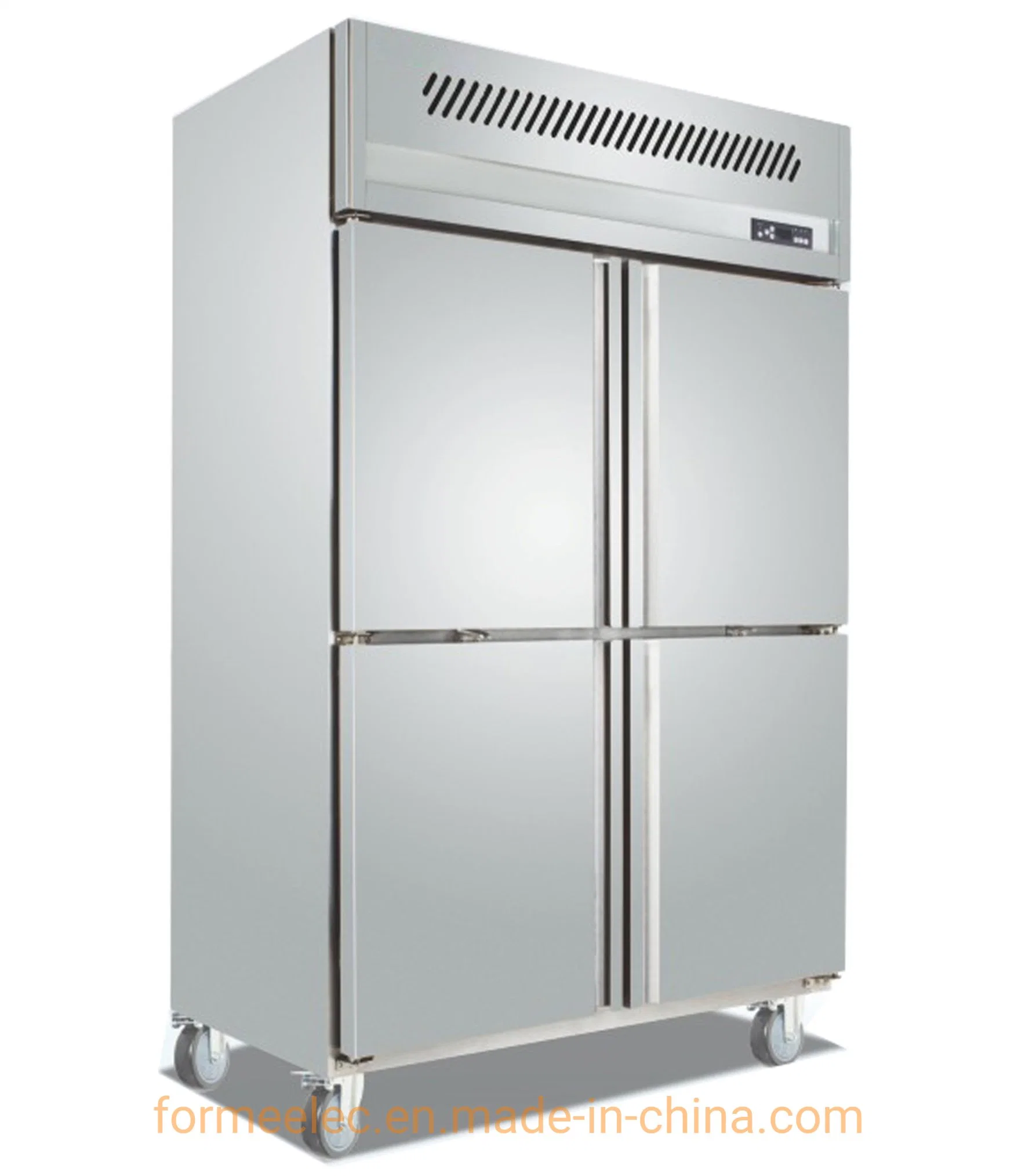 Equipamento de refrigeração de cozinha de 500 L Cozinha Frigorífico congelador de cozinha com refrigeração a ar