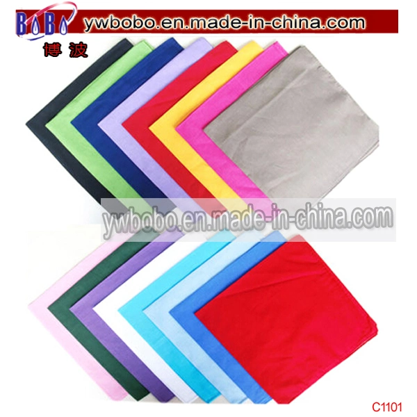 Cotton Bandanna Headwear Polyester Scarf Tie Christmas Gift Party Costume (C1107)