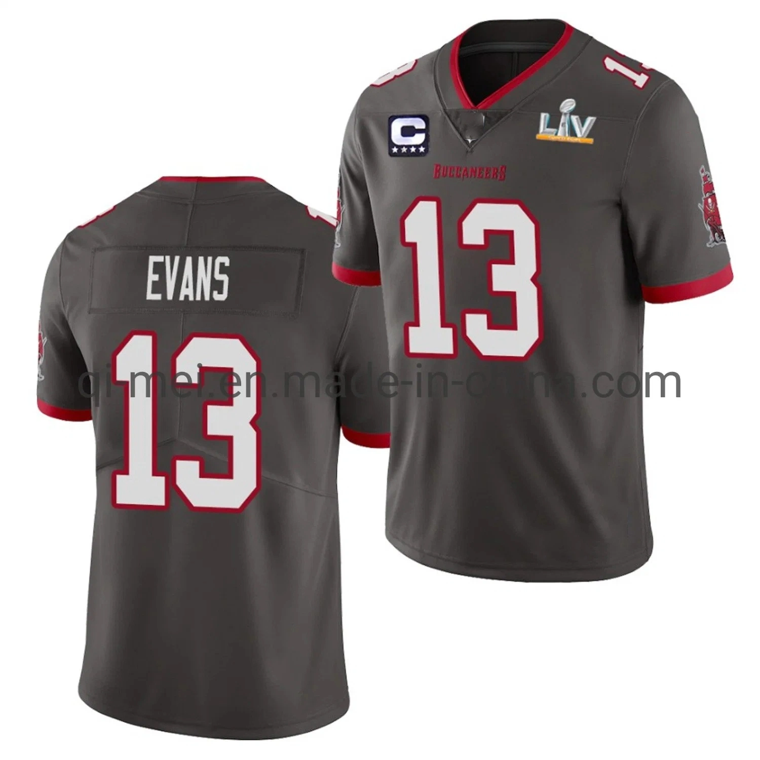 2021 Super Bowl LV Champions Mike Evans Buccaneers Mens Womens Kids Football Jerseys