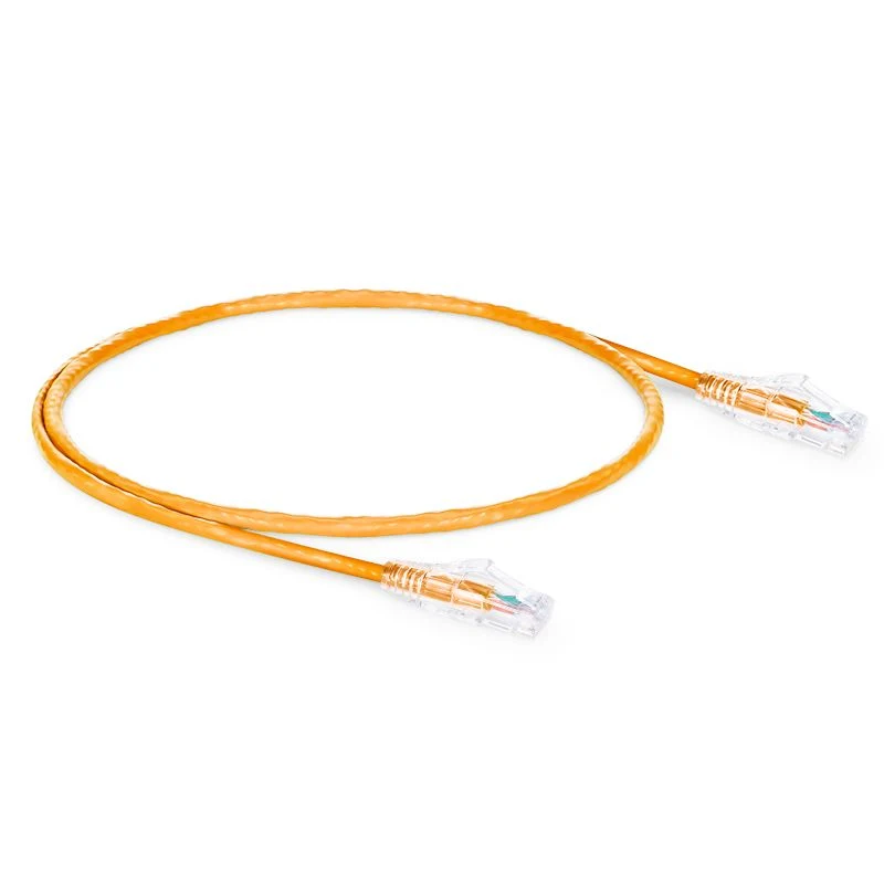 3FT (1m) UTP Cat5e Bare Copper Network Communication Computer Patch Cord Cable, Orange