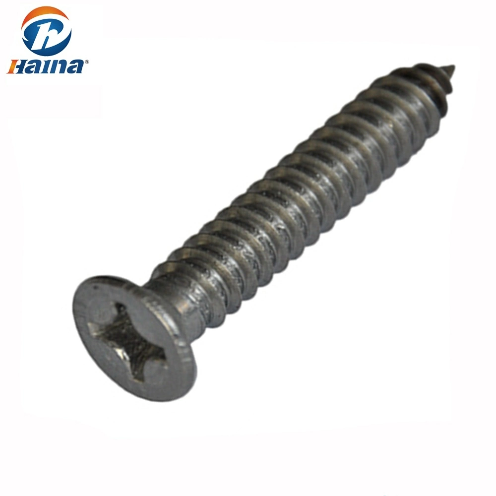 Countersunk Head/Pan Head /Truss Head Cross Recessed/Phillip Machine Screw/Stainless Steel Tapping Screw