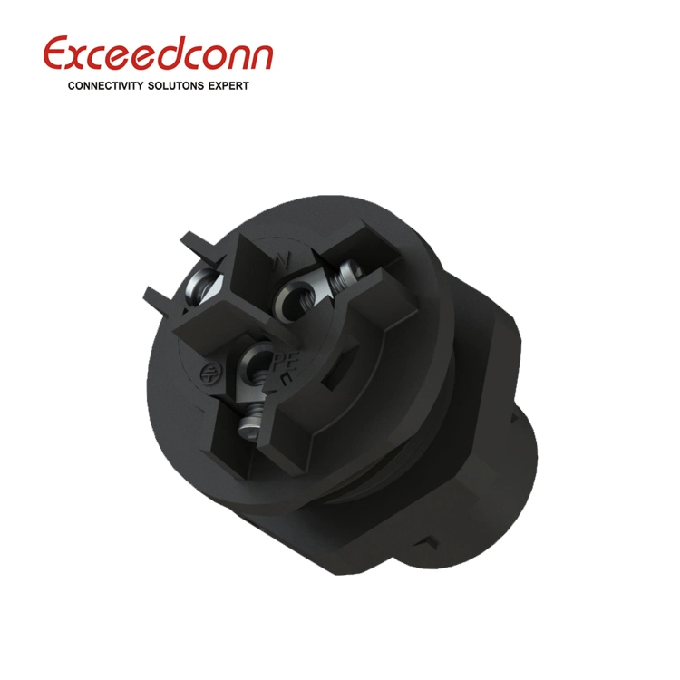 Hot Sale IP68 Circular PA66 Connector LED Light Waterproof Connector