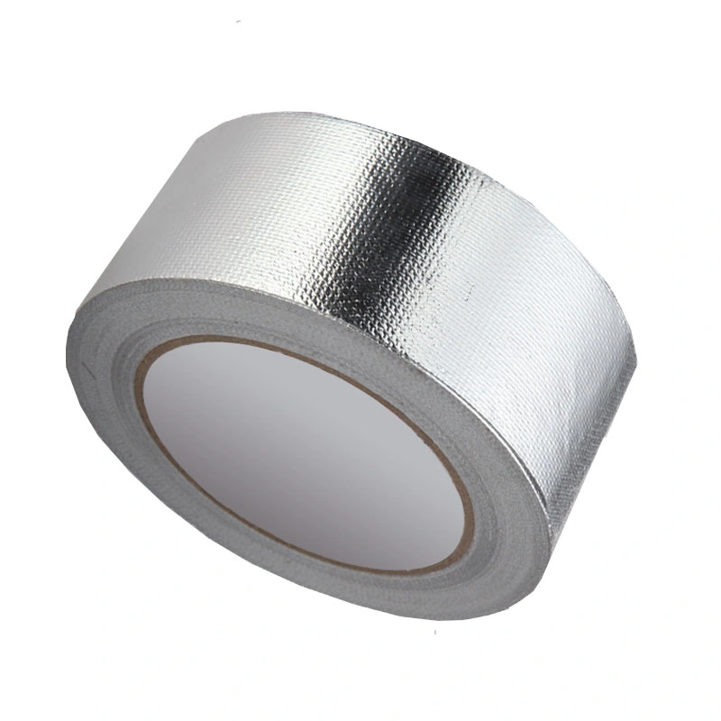 Wholesale/Supplier Low Price Heat Insulation Fiberglass Silver Aluminium Foil Tape Adhesive Duct Tape