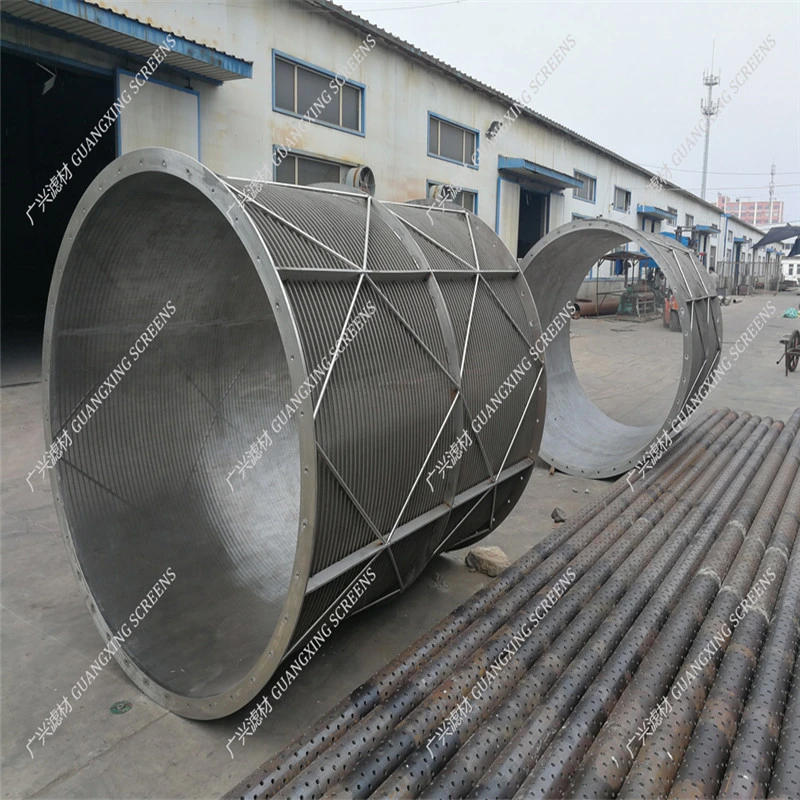 Rotary Drum Screen Beet Washing Water Used Filter Screen Drums