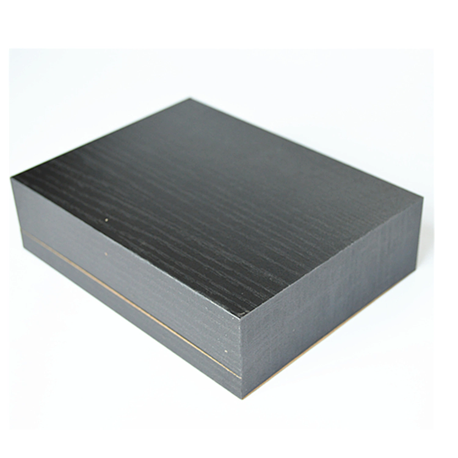 Benutzerdefinierte MDF Holz Papier Geschenkbox für Brieftasche mit Non-Fabric Stoff