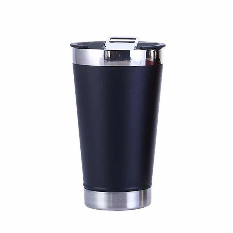 High quality/High cost performance  Control Beer Tumbler with Opener Mugs Vacuum Insulation Tumbler Stainless Steel Vacuum Water Bottle