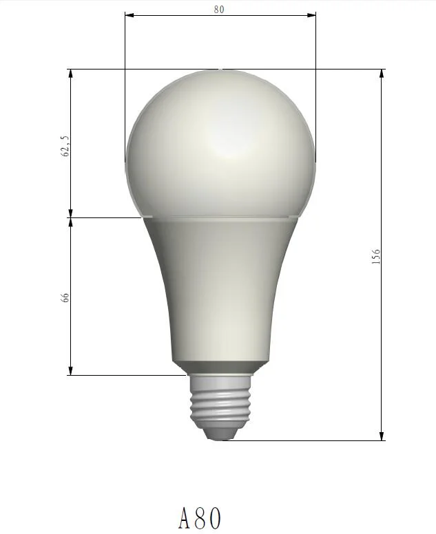 A70-2 a Bulb LED Part PC Cover Body