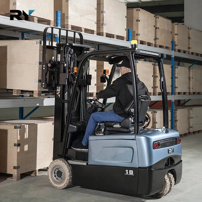 2.0t 3000-6500mm Royal Standard Export Packing 3 Wheel Electric Forklift