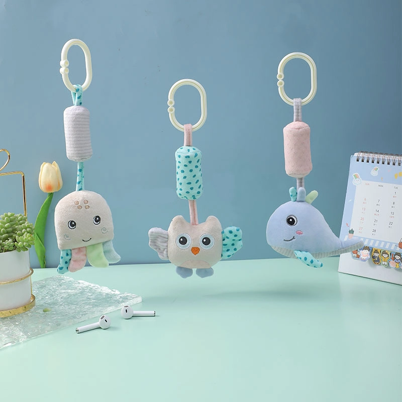 Baby Toy Chime Hanging Toy on Cot and Stroller for Baby Grab Stuff Toy