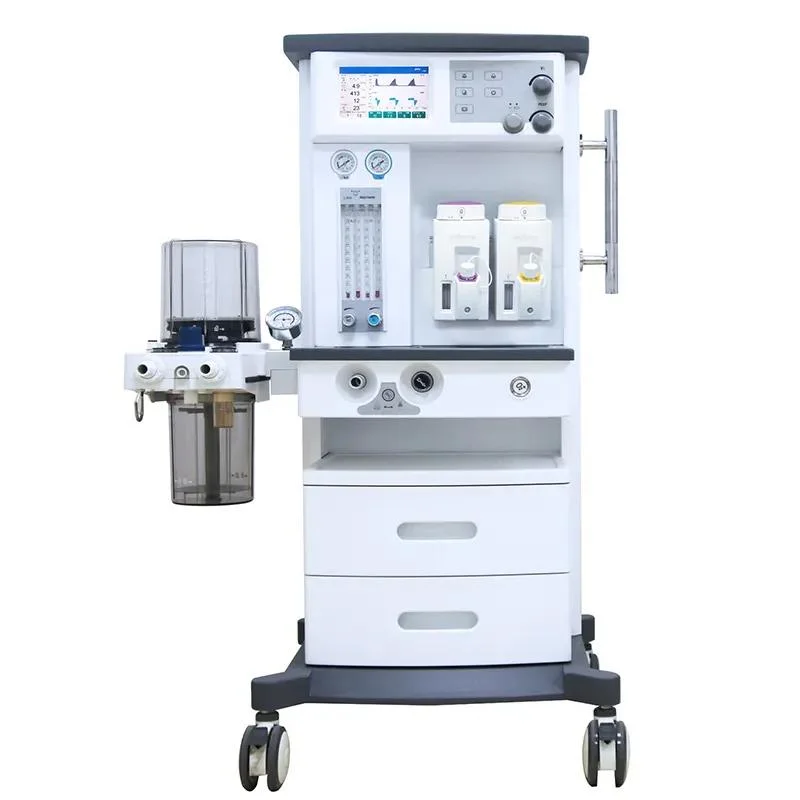 Sistema de aparelho de anestesia com tela LCD