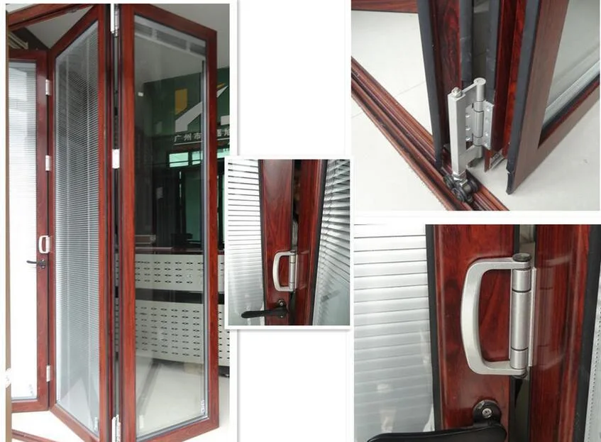 Aluminum Garden Interior Bifold Folding Door for Garden