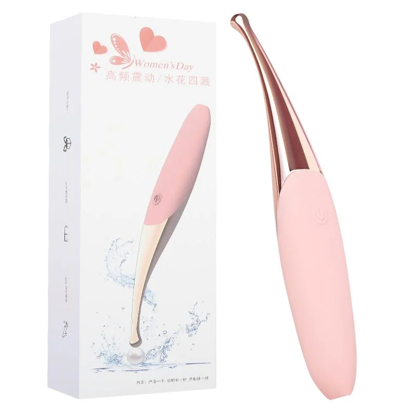 Silicone Multi-Frequency Vibration G-Spot Pen Female Clitoral Stimulator Sex Vibrator