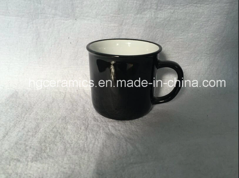 Enamel Mug, 12oz Ceramic Enamel Mug, Customized Mug, New Coffee Mug, 12oz Coffee Mug