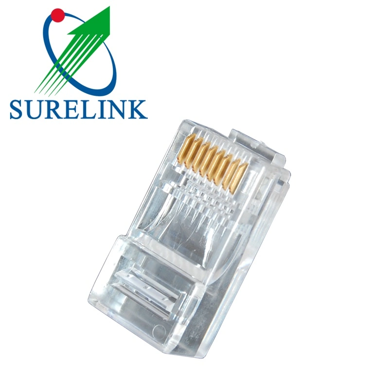 8 Pin Unshielded or Shielded Cat7 Network UTP CAT6 LAN Cable Connectors Cat 7 RJ45 Connector RJ45 Female Connector