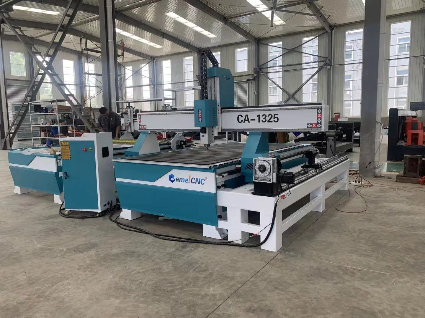 4 Achse Holz CNC-Router Holzbearbeitung Gravur Maschine