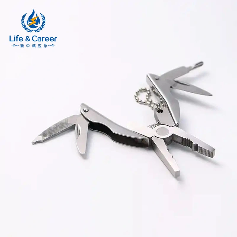 15 in 1 Black Multitool Knife Multi Pocket Fold The Pliers Camping Survival Multi-Functional Outdoor Pliers Combination Pliers