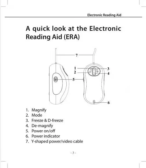 Ayuda de lectura electrónica 20X~70X Ampliador de vídeo de ratón portátil