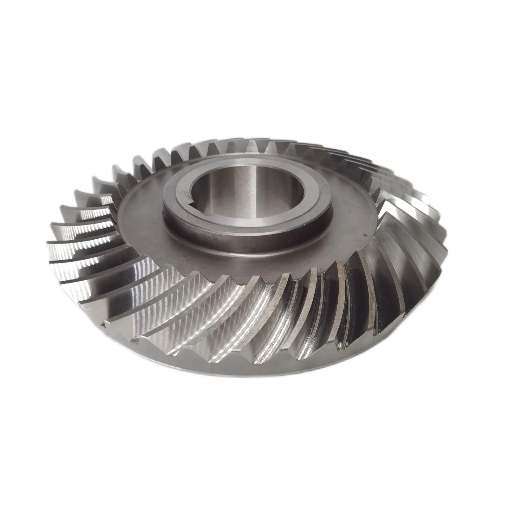 Customized Bevel Gear Module 11 with 35 Teeth of 385mm Diameter and Spiral Right 35 Angle