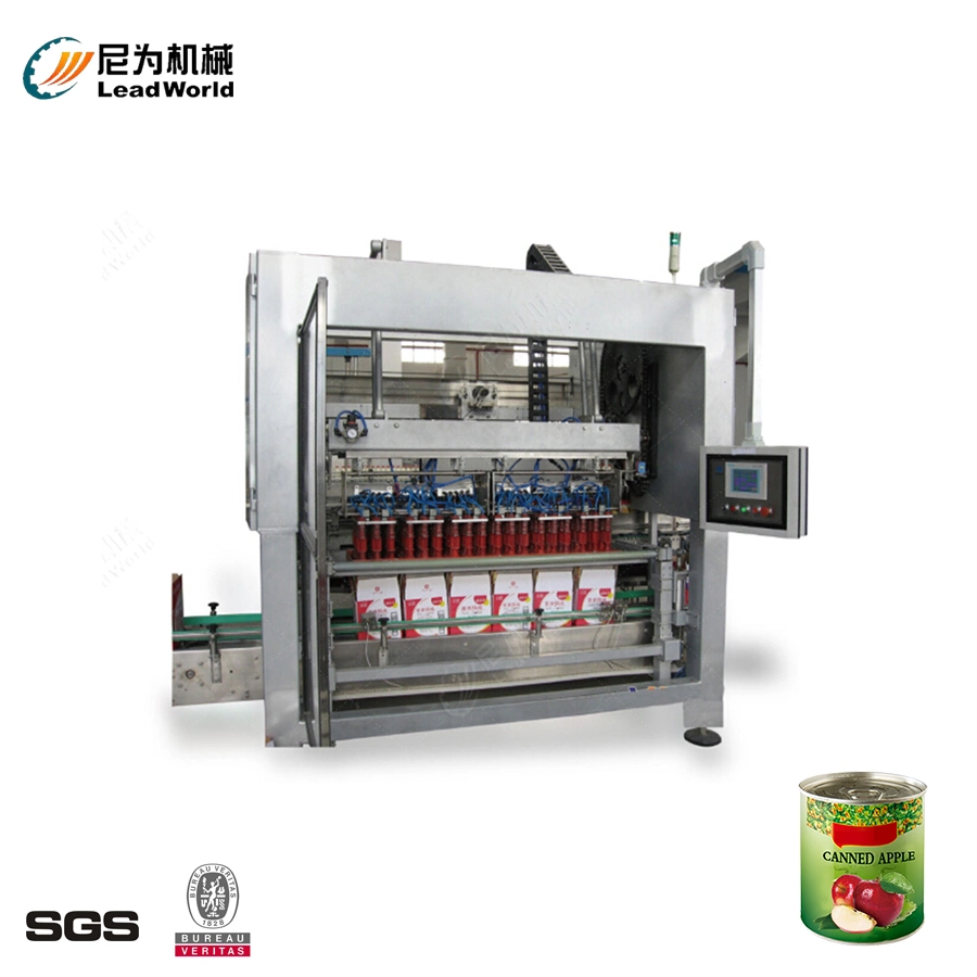 Automatic Iron Cans Canned Food Fruit Vegetable Tomato Producing Machine