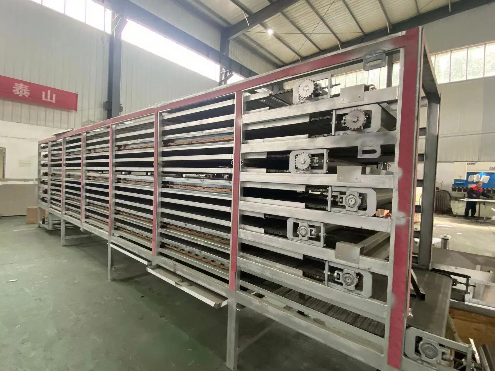 Pet Food Snack Food Customized Size Mesh Belt Dryer Oven Electric Steam Gas Different Energy Dryer Oven