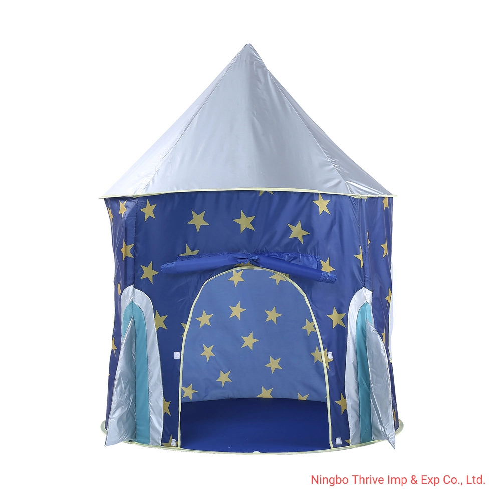 Indoor Children Play Pink and Blue Princess Castle Tent Kids Outdoor Kids Castle Tent Kids Princess Play Tent