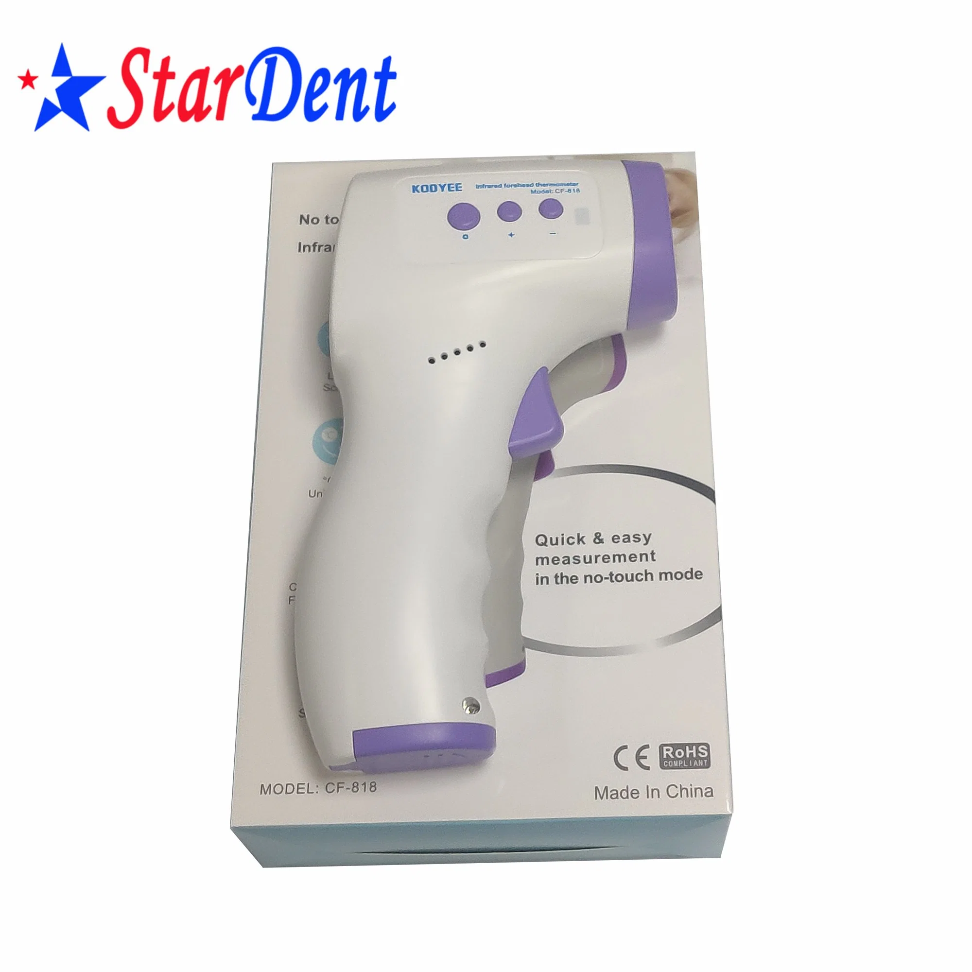 Clinic Hospital Medical Lab Surgical Diagnostic Dentist Dental Equipment Baby Adult Electronic Digital Non-Contact Ear Infrared Forehead Thermometer