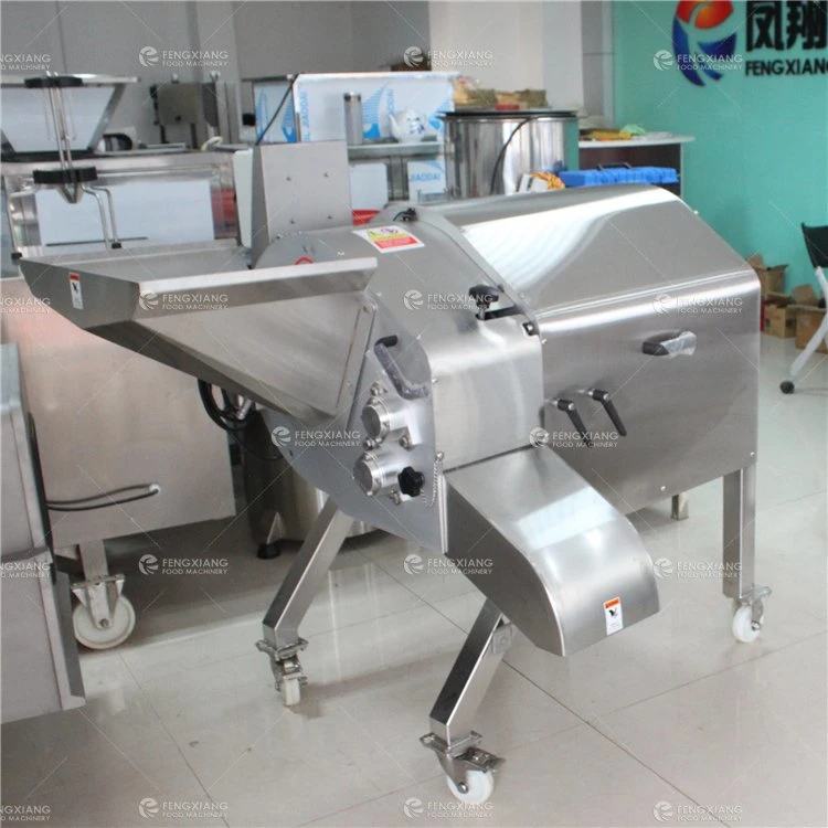 Máquina de corte de calabaza de fruta para la elaboración de cortador de calabaza de cubos de verduras