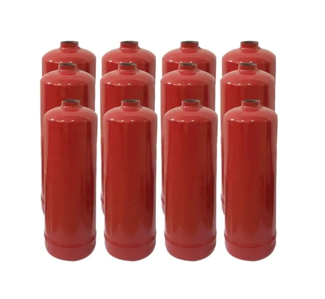 Extintor de incendios de vacío de acero inoxidable de 1kg cilindro 2kg 3 kg 6 kg 9 kg 12kg con certificado CE