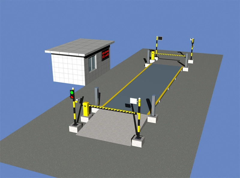 Intelligent 80ton Truck Weighbridge with Camera System in Philippines