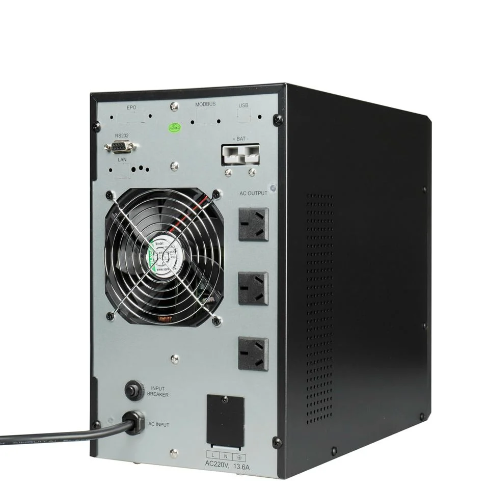 3kVA/2.7kw Large Capacity Online UPS High Frequency Uninterruptible Power Supply UPS with Single Phase or Three Phase