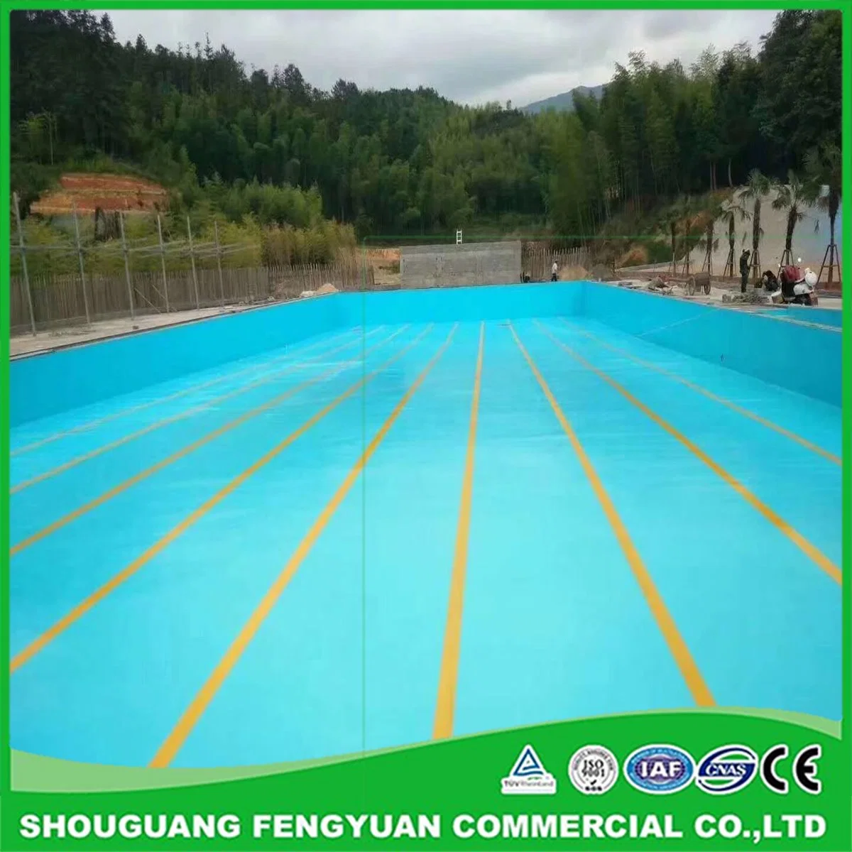 Swimming Pools/ Fish Pools/Any Pools Used Waterproof Coating/Pools Coating with Any Colors