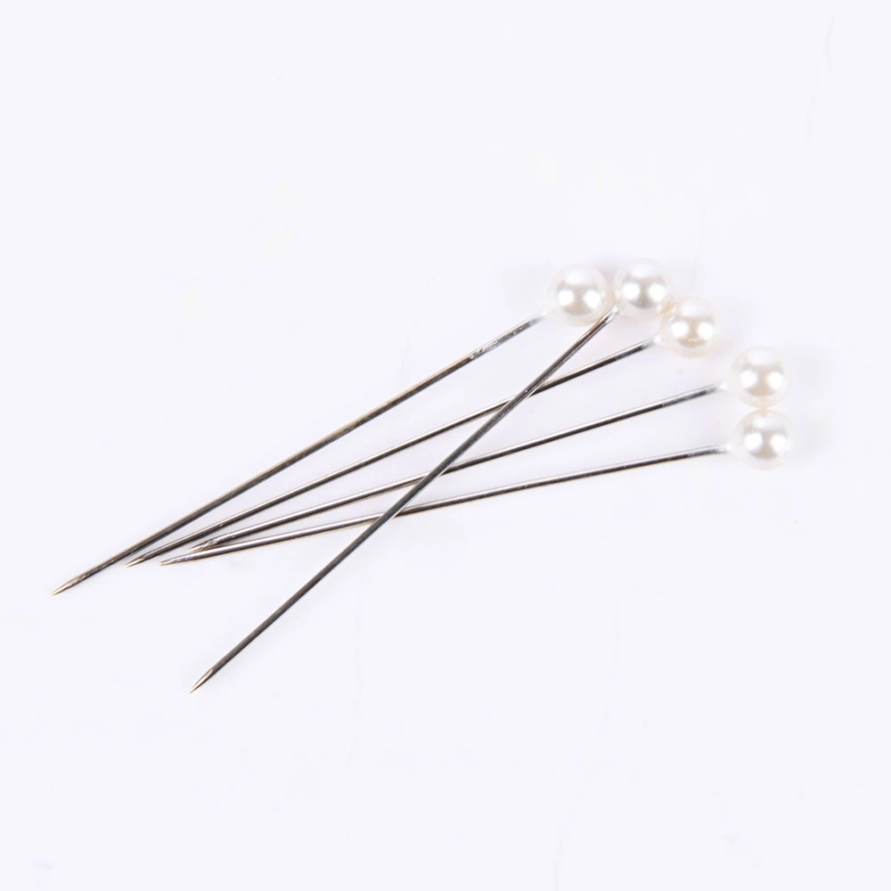 White Ball Pins Peal Round Head Tacks for Daily Sewing and DIY Crafts