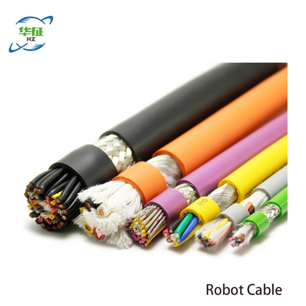 Flexible Copper Conductor TPE Insulation Robot Cable