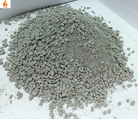 Isolamento leve Gunning Mix Monolithic Refractory