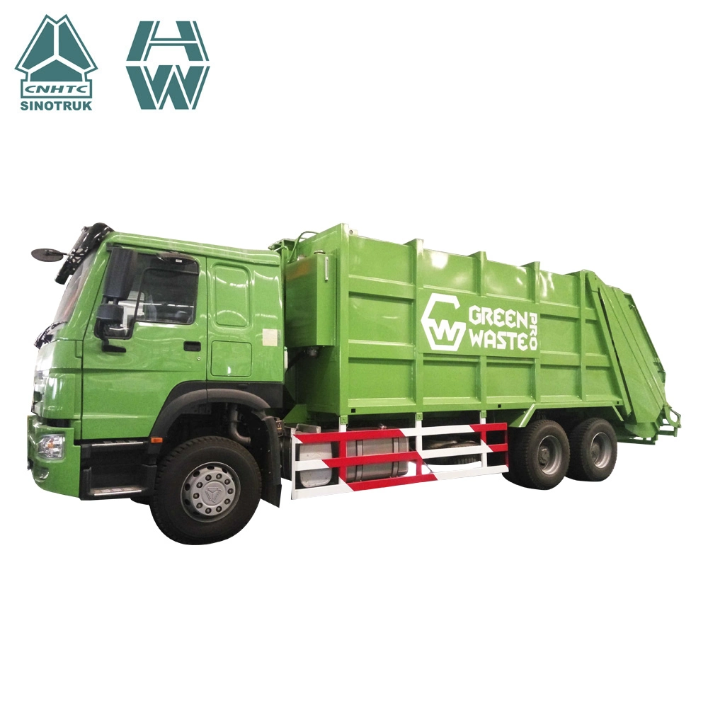 Sinotruk HOWO 6X4 Heavy Duty 16cbm 20cbm Special Compactor Compression Rubbish Waste Garbage Truck