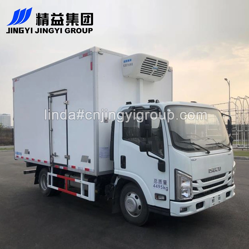 Refrigerator Food Milk, Ice Cream Delivery Refrigerated Mini Container Van